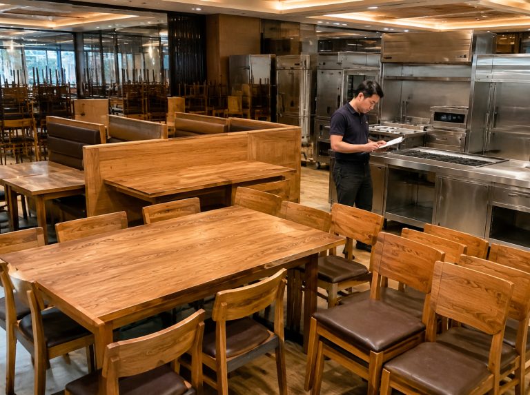 酒店餐饮设备及实木家具回收