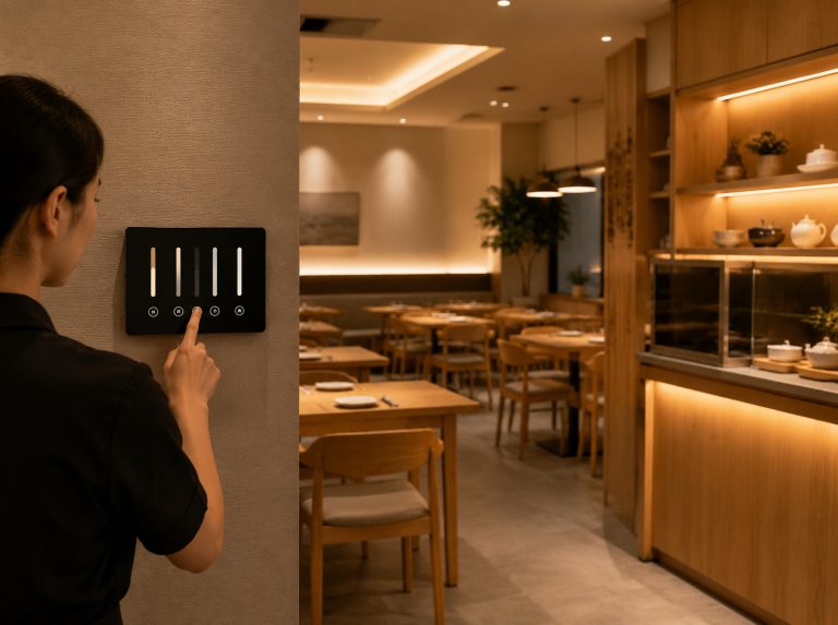 餐饮智能调光控制方案